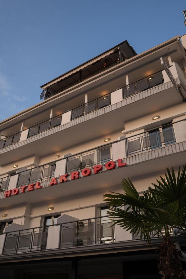 Hotel Akropol Paralía Exterior foto